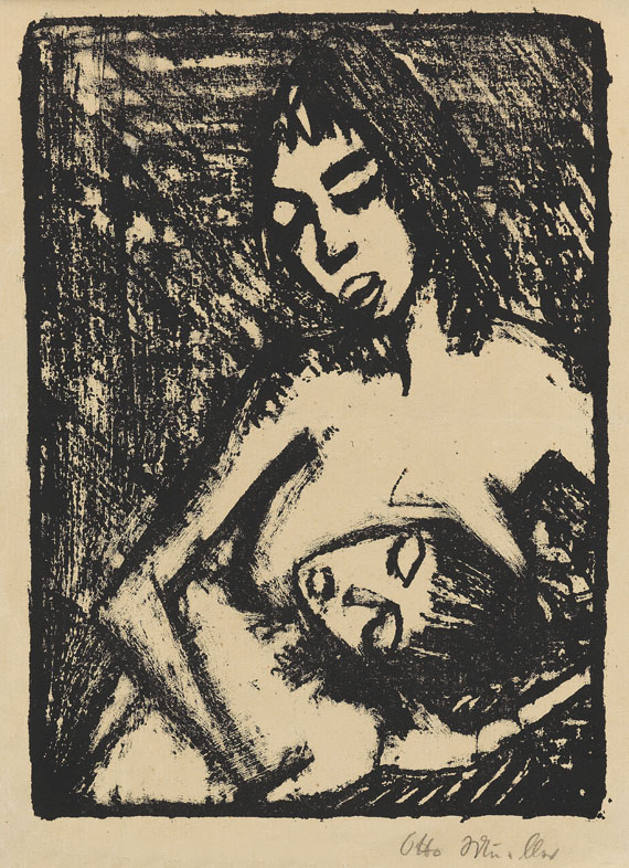 Otto Mueller - Mutter und Kind 2 (Maschka und Eugen)