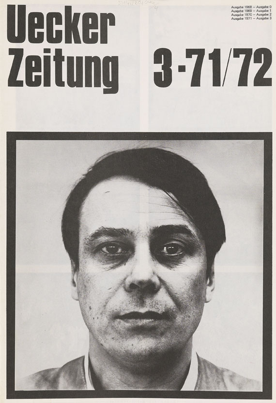 Günther Uecker - Uecker Zeitung, Nr. 1-4, 1969-73/74 - 