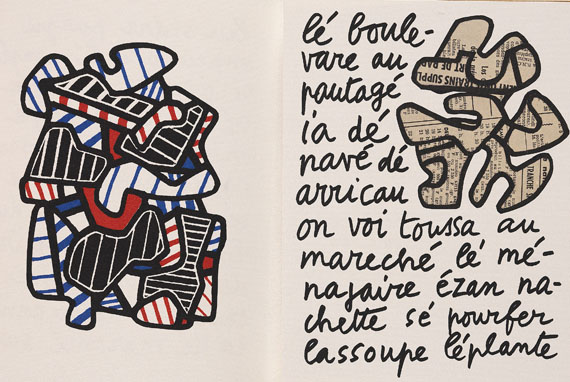 Jean Dubuffet - La botte a nique. 1973 - 
