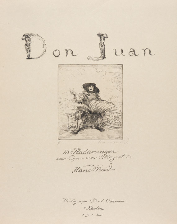 Hans Meid - Don Juan. 1912