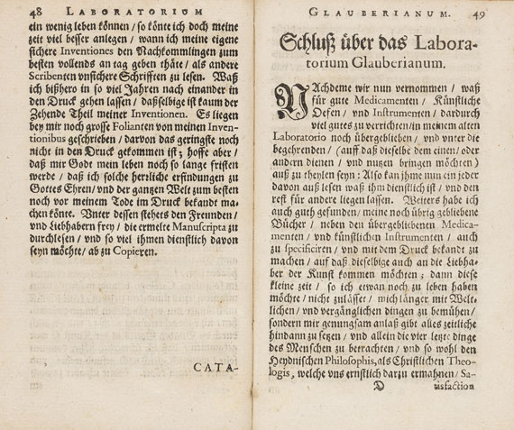  Alchemie und Okkulta - Concentratus. 1668 - 