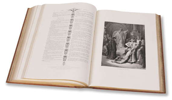 Gustave Doré - La Sainte bible. 1874. 2 Bde.