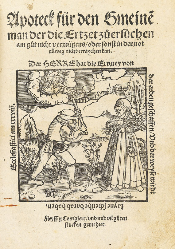   - Sammelband Holzschnittbücher. Um 1530 - 