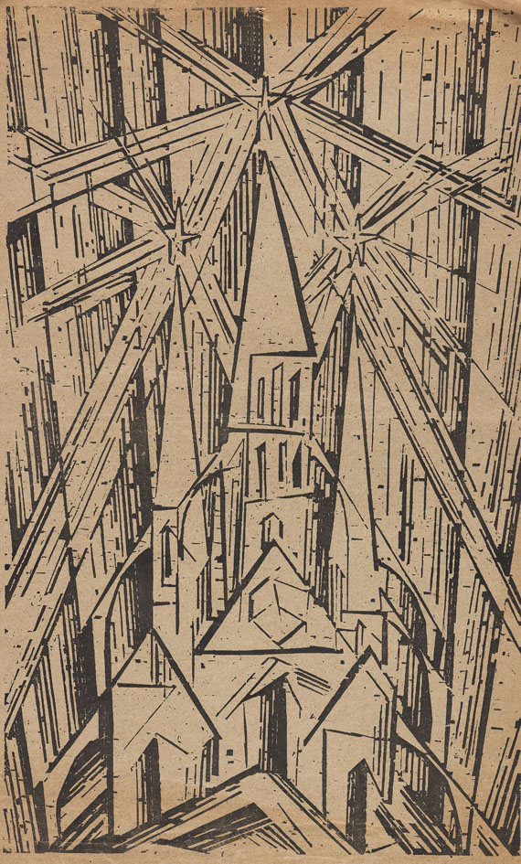 Bauhaus - Gropius, W., Programm Bauhaus. 1919