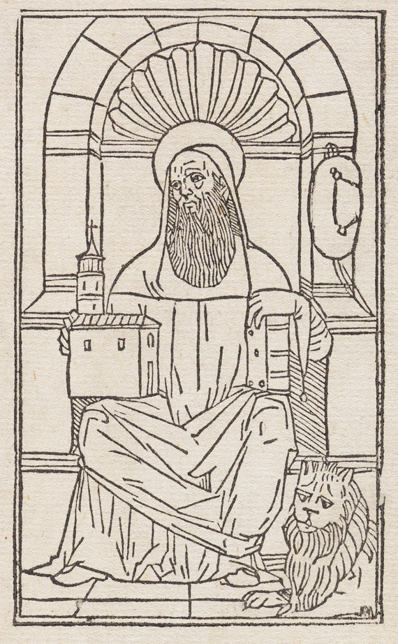 Aurelius Augustinus - Explanantio Psalmorum. 1493.