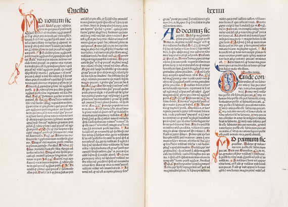 Thomas von Aquin - Summa theologiae. 1478.