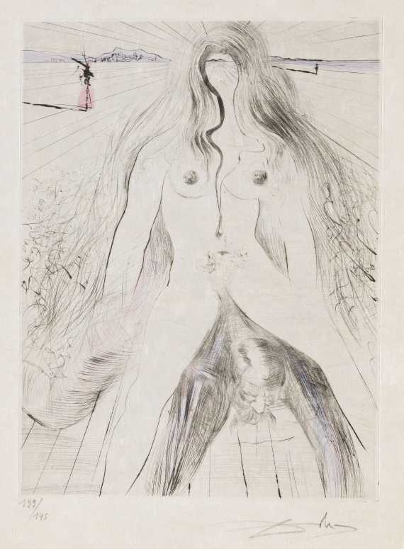 Salvador Dalí - Venus aux Fourrures - 