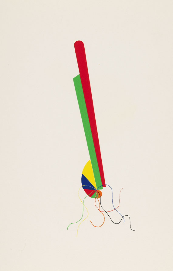  Man Ray - Ausstellungskatalog mit pain peint. ca. 1974 - 