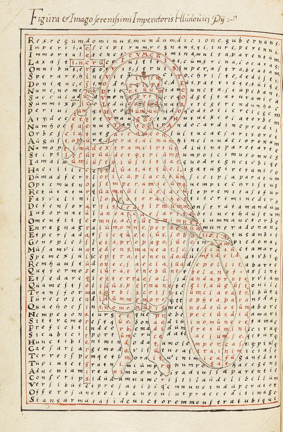  Hrabanus Maurus - Manuskript, 16. Jh. - 