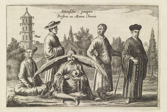 Johann Nieuhof - Buch: Gezantschap. 2 Tle in 1 Bd. 1665 - 