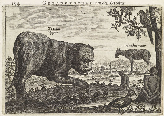 Johann Nieuhof - Buch: Gezantschap. 2 Tle in 1 Bd. 1665 - 
