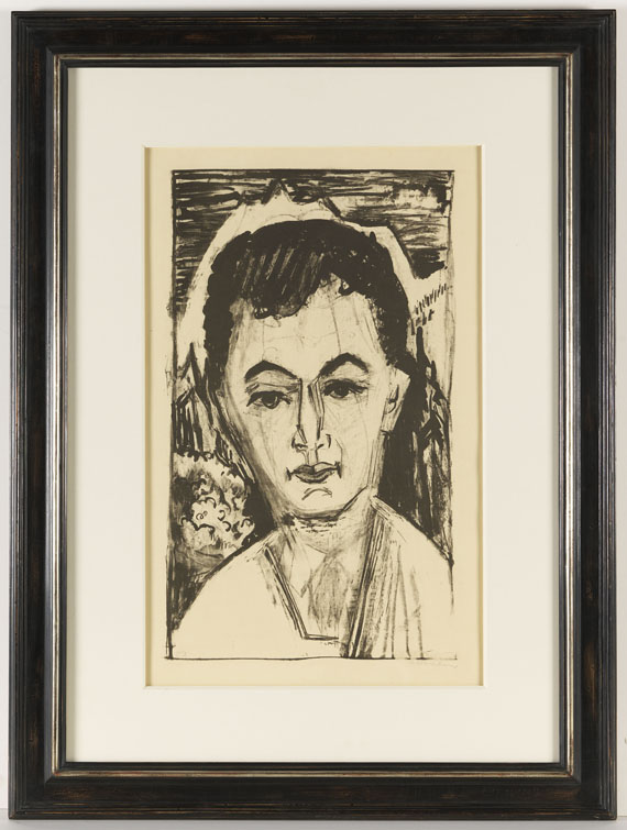 Ernst Ludwig Kirchner - Porträt Nele van de Velde - 