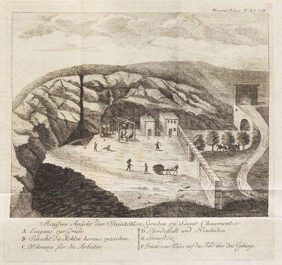 Johann Christoph Adelung - Mineralogische Belustigungen. 1768-1770. Bd. I-V.