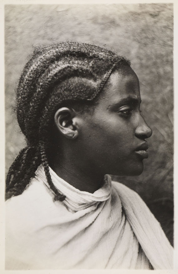   - Sammlung mit ca. 3.000 Orig. Fotografien Abessinien, mit Korrespondenz. - 