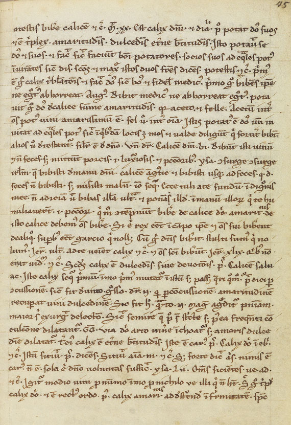 Marienwunder-Manuskript 13. Jh. - Manuskript. Mitte 13. Jh.