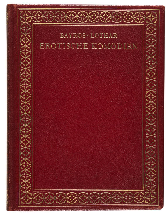 Franz von Bayros - Lothar, R., Erotische Komödien. 1924.