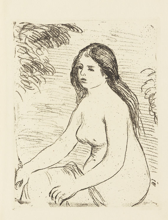 Pierre-Auguste Renoir - Femme nue assise