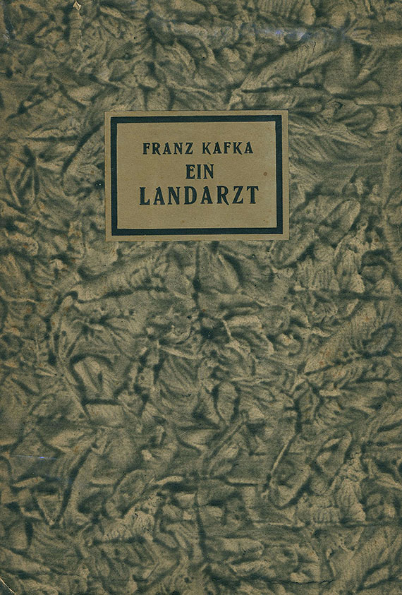 Franz Kafka - Ein Landarzt. 1919.