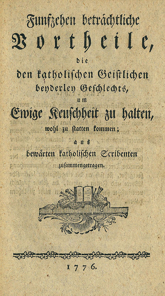 Tilzak, A. van - Funfzehen Vortheile. 1776.