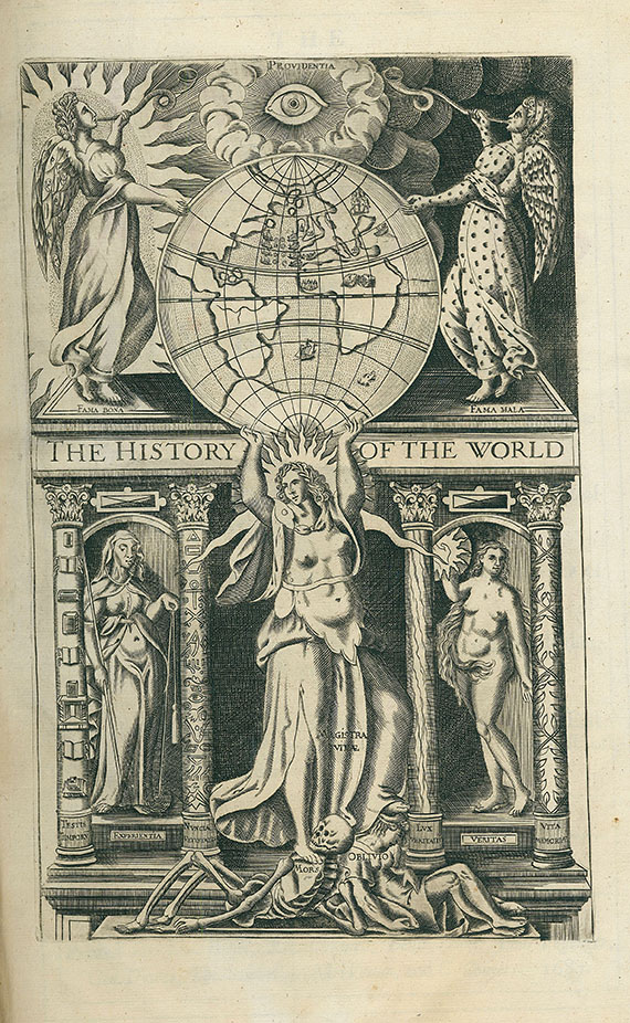 Walter Raleigh - The history of the world. 1687.
