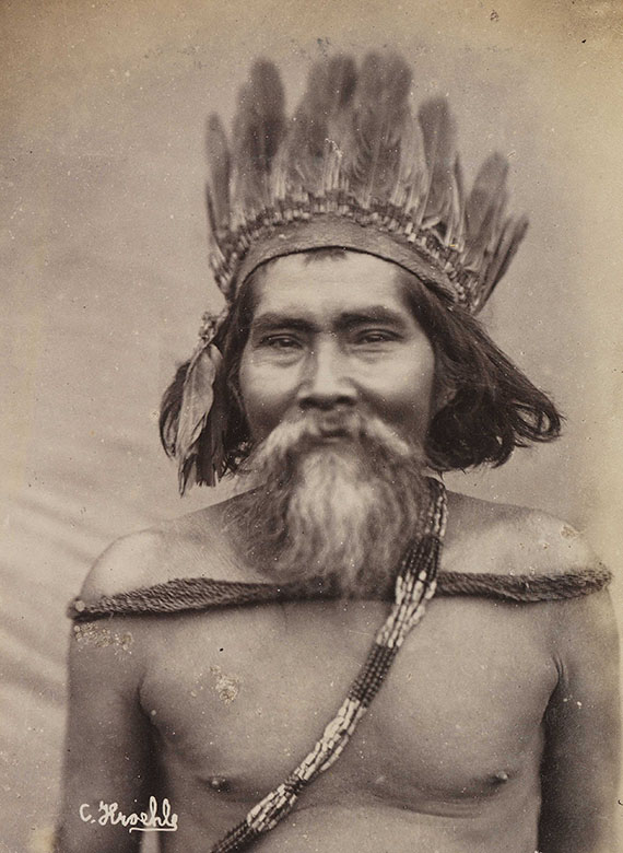 Peru - Fotoalbum mit Peru-Ansichten. Um 1890..