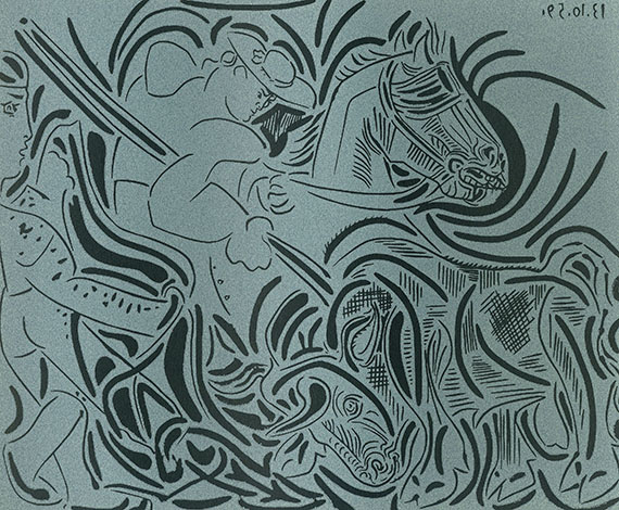 Pablo Picasso - Linolschnitte. 1962.