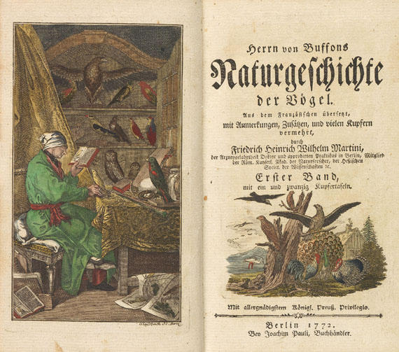 Georges Louis Leclerc de Buffon - Werke. 18 Bde. 1772. - 