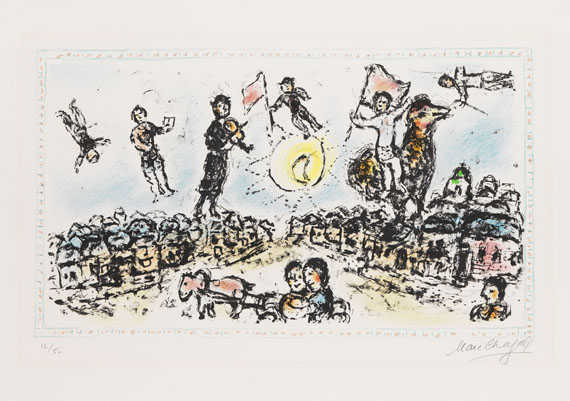 Marc Chagall - Feier