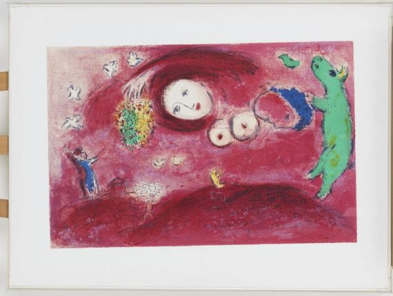 Marc Chagall - Frühjahrswiese - Frame image