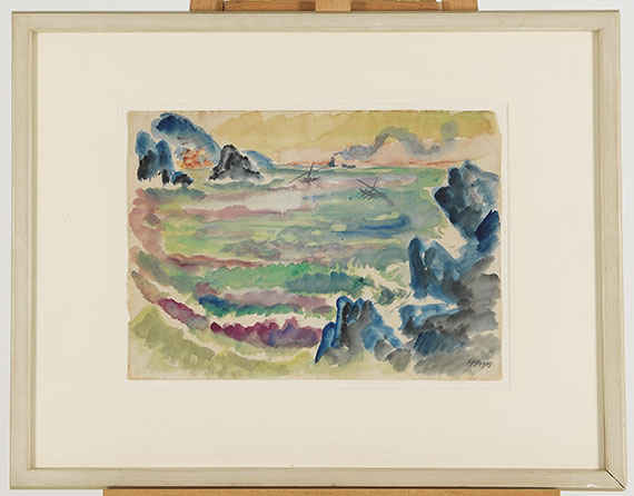 Hermann Max Pechstein - Monterosso al mare - Frame image