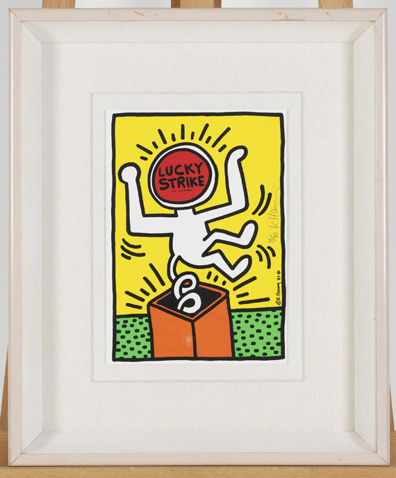 Keith Haring - Lucky Strike - Frame image