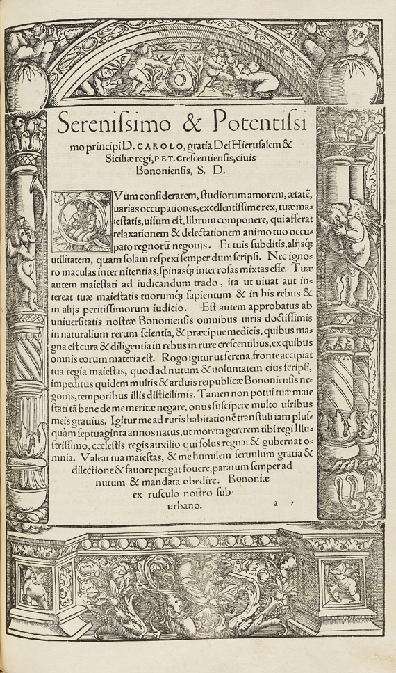 Petrus de Crescentiis - Naturalis historiae opus. 1551 - 