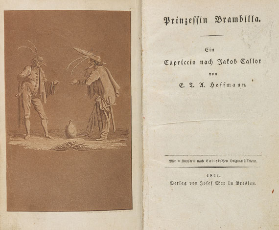 Ernst Theodor Amadeus Hoffmann - Prinzessin Brambilla. 1821