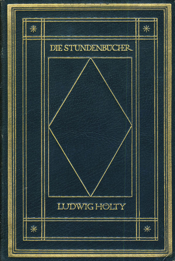 Ernst Ludwig-Presse - Die Stundenbücher. 4 Tle. 1920-22.