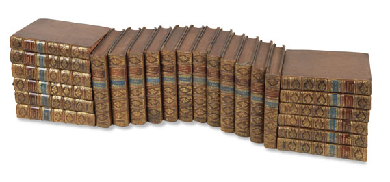 Numismatik - Köhler, J. D., Münzbelustigung. 22 Bde. + 2 Reg., zus. 24 Bde. 1729-65.