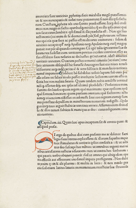 Firmianus Lactantius - Opera. 1479