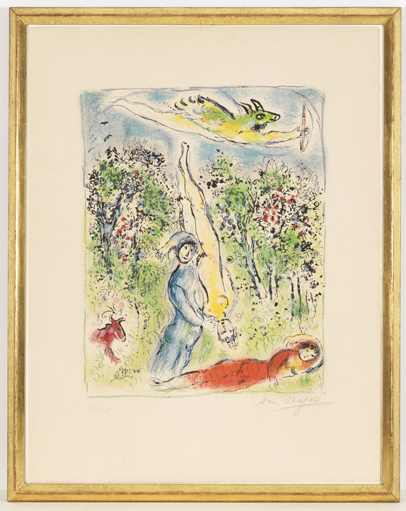 Marc Chagall - Im Lande der Götter - Frame image