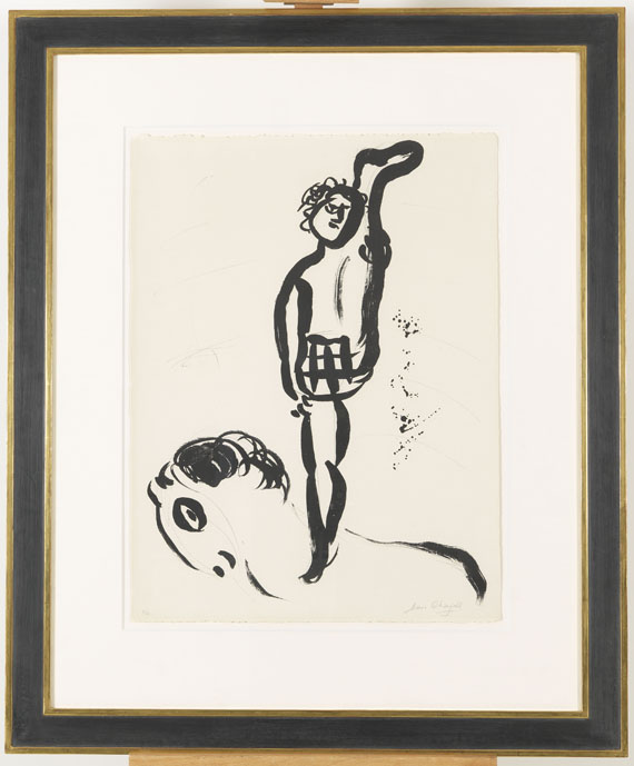 Chagall - Gleichgewichtskünstler auf Pferd