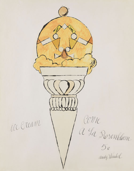 Andy Warhol - Ice Cream Cone