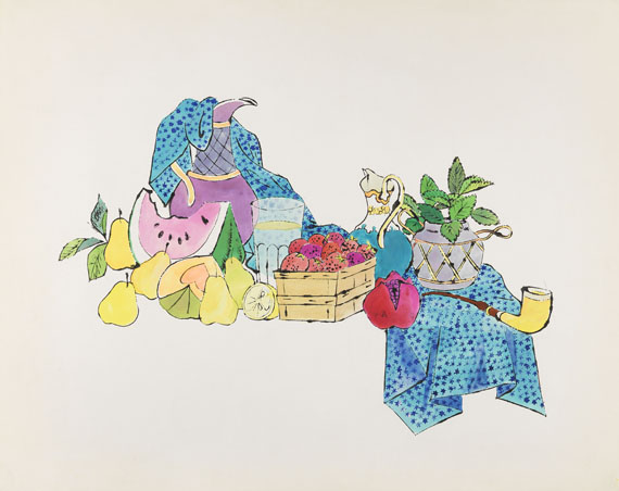 Andy Warhol - Still Life with Fruit on Table