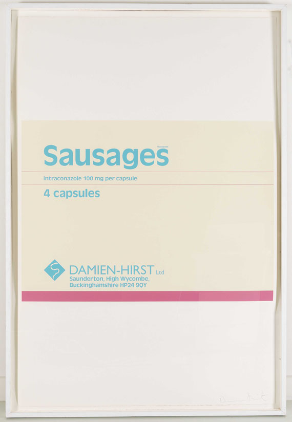 Damien Hirst - Sausages - Frame image