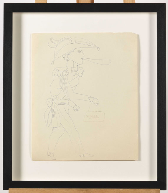 Andy Warhol - Male costume figure (PAA) - Frame image