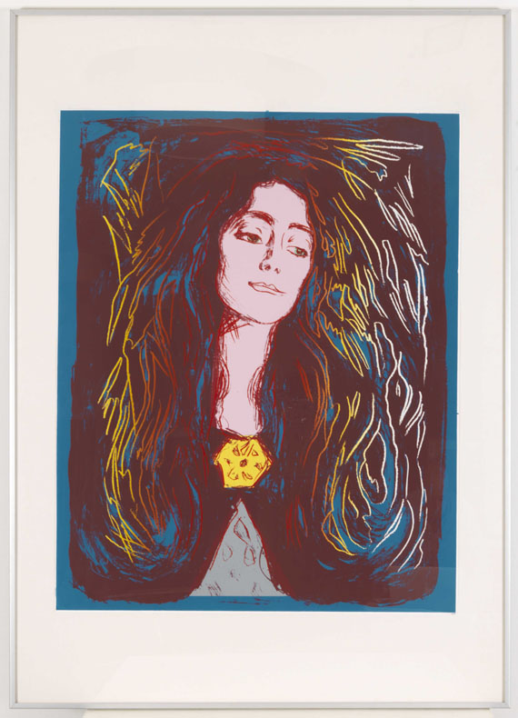 Andy Warhol - Eva Mudocci - Frame image