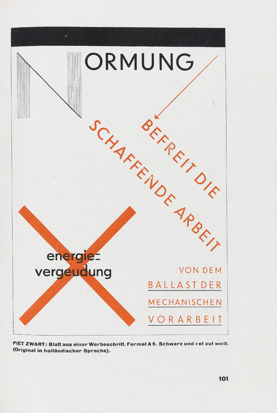 Jan Tschichold - Die neue Typographie. 1928. - 