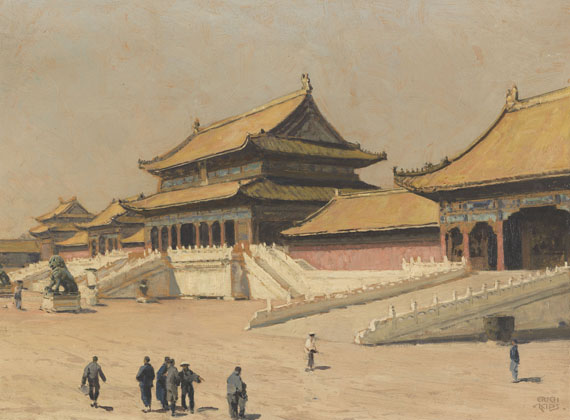 Erich Kips - In der Verbotenen Stadt in Peking