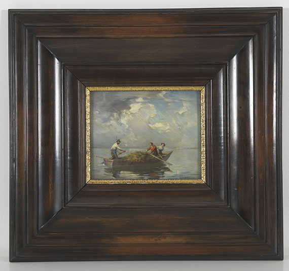 Joseph Wopfner - Motiv vom Chiemsee - Frame image