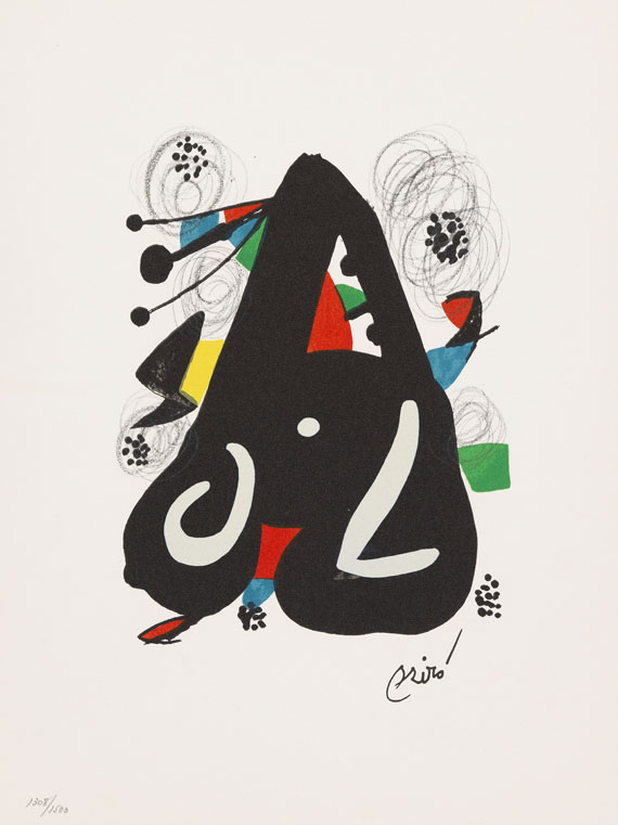 Joan Miró - La Mélodie acide - 
