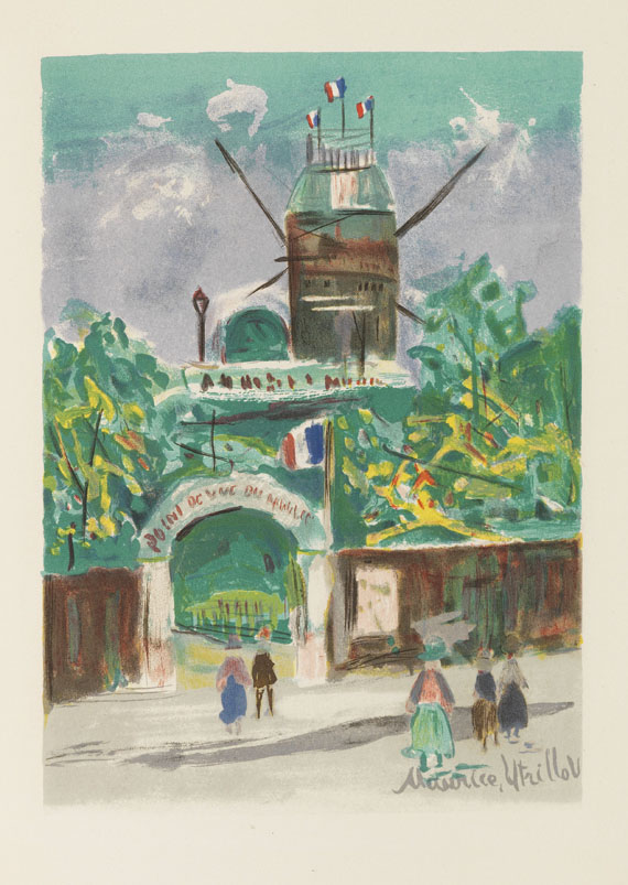 Maurice Utrillo - Carco, Montmartre vécu par Utrillo. - 