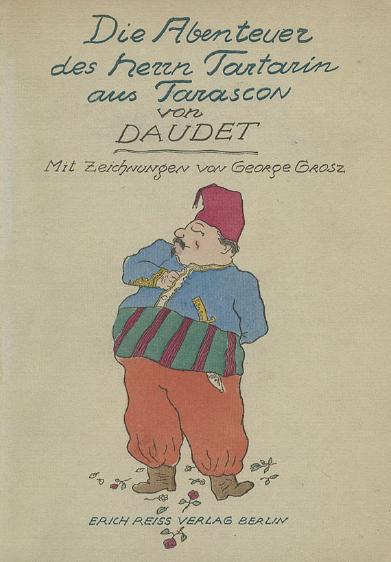 George Grosz - Daudet: Die Abenteuer des Herrn Tartarin aus Tarascon.
