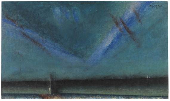 Lyonel Feininger - The Baltic (V-Cloud)
